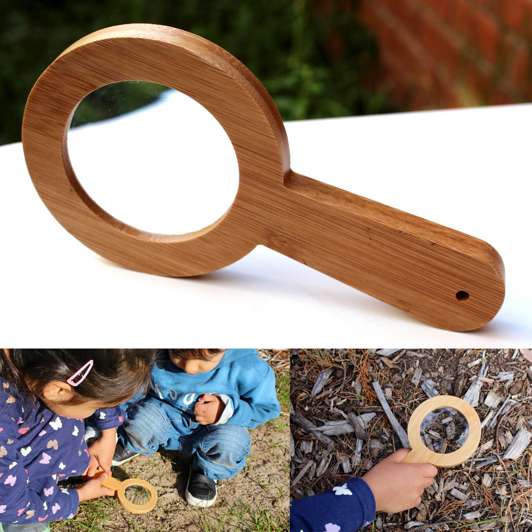 Bamboo Magnifying Glass