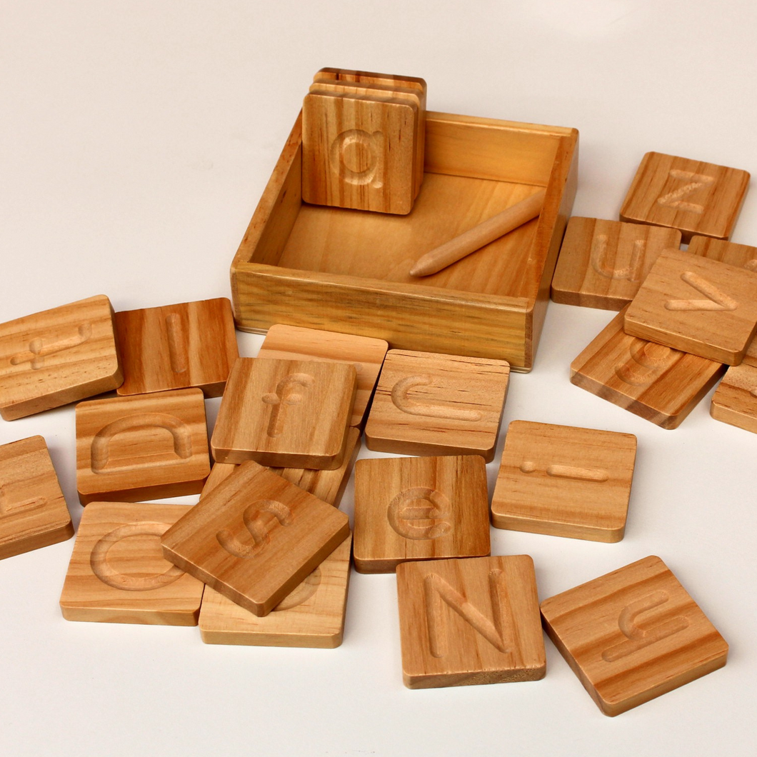Wooden Letter Tracing Set (Upper-case and lower-case)